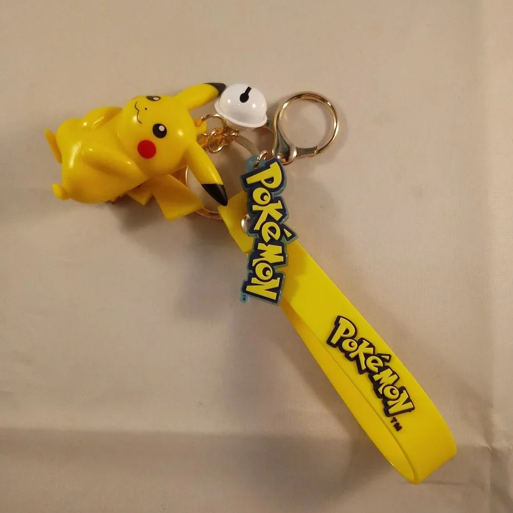 Pokémon Pikachu Anime Character Key Chain Key Ring Holder Figurine Gift Unisex